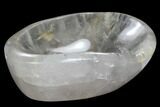 Polished Quartz Bowl - Madagascar #120270-2